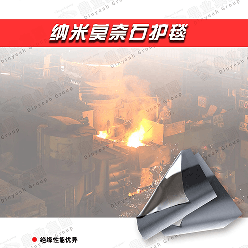 納米莫奈石護毯——1400°C高溫無畏！冶金噴濺克星，定制防護新標桿